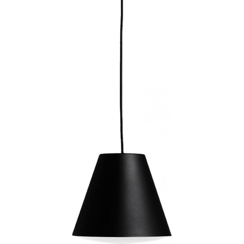 249,95 € Free Shipping | Hanging lamp Conical Shape 23×23 cm. Living room, dining room and bedroom. Classic Style. PMMA. Black Color