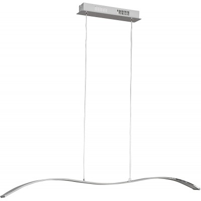 Подвесной светильник 24W Удлиненный Форма 150×106 cm. Гостинная, столовая и спальная комната. Современный Стиль. Стали. Серый Цвет