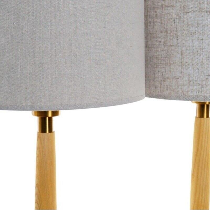 162,95 € Free Shipping | Table lamp Cylindrical Shape 38×34 cm. Living room, dining room and lobby. Gray Color