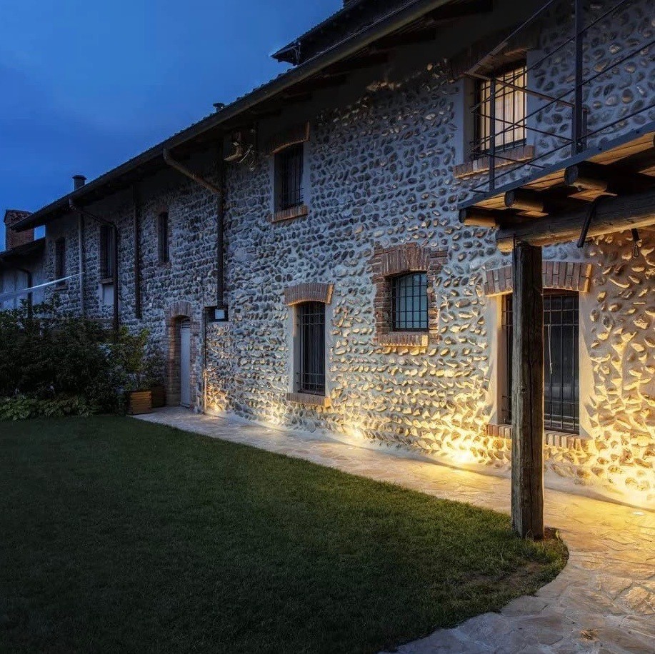148,95 € Envío gratis | Lámpara de exterior 7W 15×15 cm. Foco LED de suelo Acero inoxidable. Color gris