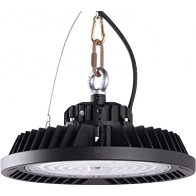 265,95 € Envio grátis | Lâmpada de exterior 200W Ø 30 cm. LED Alumínio. Cor preto