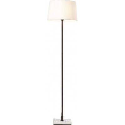 Lámpara de pie 40W Forma Alargada 160 cm. Salón, comedor y dormitorio. Estilo moderno. Metal. Color blanco