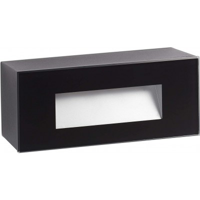 87,95 € Free Shipping | Indoor wall light 5W Rectangular Shape LED Dining room, bedroom and lobby. Aluminum. Black Color