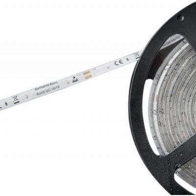 169,95 € Envio grátis | Tira e mangueira de LED LED 500 cm. 5 metros. Bobina de tira de LED. extremidade aberta Cor branco