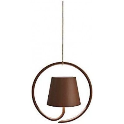 Lampada da esterno 2W 20×20 cm. LED dimmerabile e ricaricabile Alluminio. Colore marrone