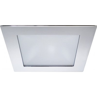 Éclairage encastré Façonner Carré 1×1 cm. LED Salle, salle à manger et chambre. Couleur gris