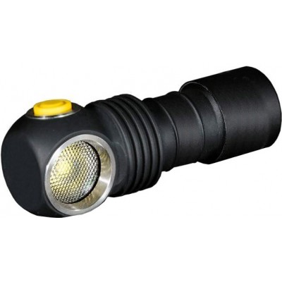 Linterna LED Forma Cilíndrica Linterna. Conexión USB Color negro