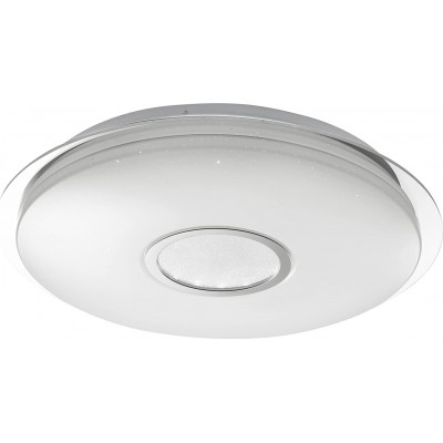 204,95 € Free Shipping | Indoor ceiling light 38W Round Shape 48×48 cm. Dimmable Living room, bedroom and lobby. Modern Style. PMMA. White Color