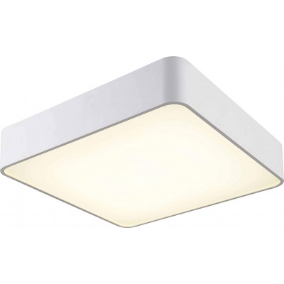 294,95 € Free Shipping | Indoor ceiling light 80W Square Shape 60×60 cm. Dining room, bedroom and lobby. Modern Style. Acrylic. White Color