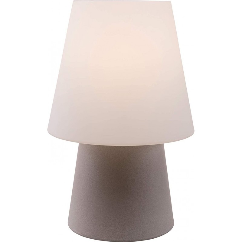 229,95 € Free Shipping | Outdoor lamp Conical Shape 60×39 cm. Living room, kitchen and bedroom. Modern Style. Polyethylene. Sand Color