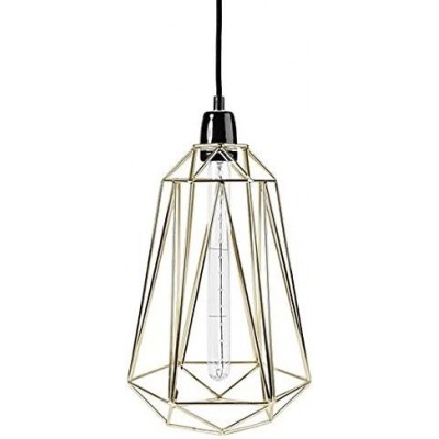 79,95 € Free Shipping | Hanging lamp 40W 39×21 cm. Living room, dining room and bedroom. Metal casting. Golden Color