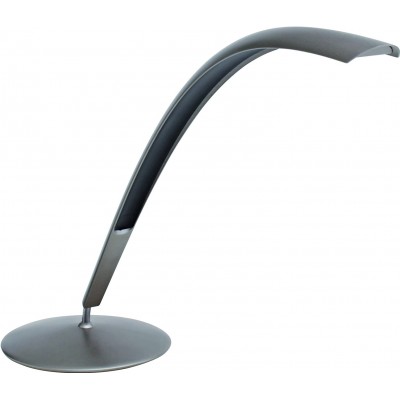 Desk lamp 5W Extended Shape 77×31 cm. LED Dining room, bedroom and lobby. Aluminum and PMMA. Gray Color