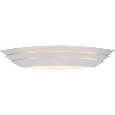 Lampada da soffitto 25W Forma Rotonda 98×25 cm. Soggiorno, sala da pranzo e atrio. PMMA e Metallo. Colore bianca