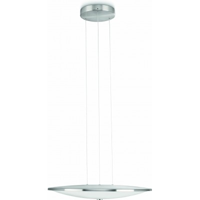 117,95 € Envio grátis | Lâmpada pendurada Philips 2W 2700K Luz muito quente. 47×44 cm. LED Pmma e metais. Cor cromado