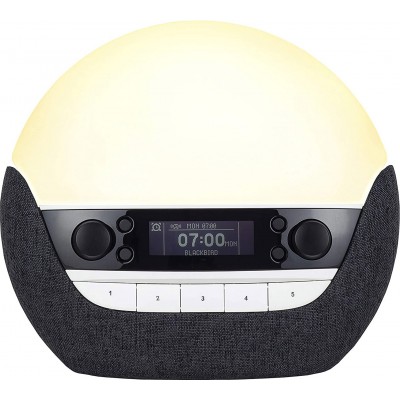 345,95 € Spedizione Gratuita | Lampada da tavolo 31×27 cm. Radiosveglia Bluetooth Colore bianca