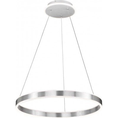 372,95 € Free Shipping | Hanging lamp 33W Round Shape 150×60 cm. Living room, dining room and lobby. Modern Style. Aluminum. Gray Color