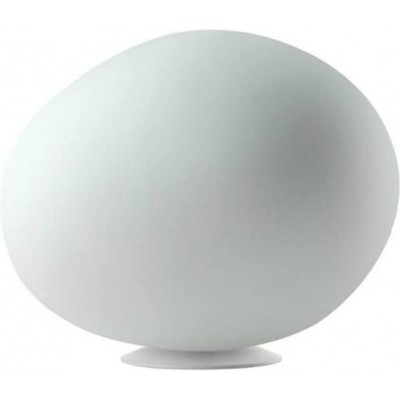 435,95 € Free Shipping | Table lamp 150W Spherical Shape 31×26 cm. Dining room, bedroom and lobby. Aluminum. White Color