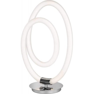 426,95 € Envoi gratuit | Lampe de table 15W 40×24 cm. Métal et polycarbonate. Couleur chromé