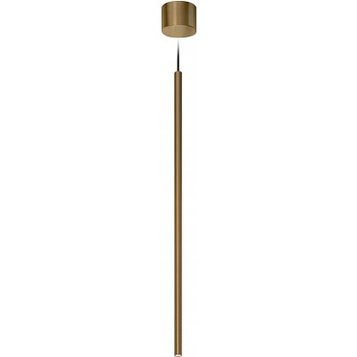 Подвесной светильник 4W Удлиненный Форма 85×2 cm. LED Гостинная, столовая и спальная комната. Алюминий. Золотой Цвет