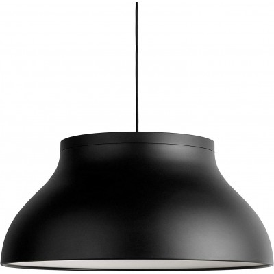 675,95 € Free Shipping | Hanging lamp 13W 60×60 cm. Aluminum and pmma. Black Color