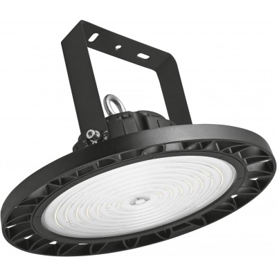 555,95 € Free Shipping | Recessed lighting 165W 4000K Neutral light. Round Shape 38×38 cm. LED Living room, bedroom and lobby. Classic Style. Polycarbonate. Black Color