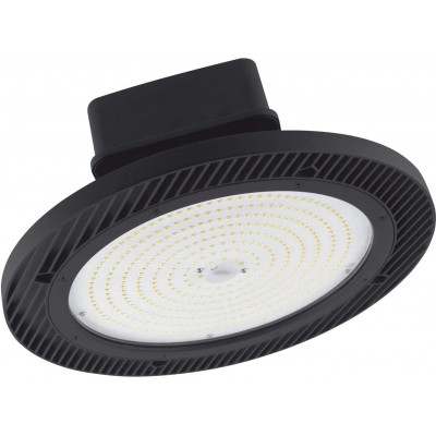 359,95 € Free Shipping | Recessed lighting 160W 4000K Neutral light. Round Shape 36×36 cm. LED Living room, dining room and lobby. Polycarbonate. Black Color