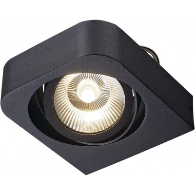 322,95 € Envoi gratuit | Projecteur d'intérieur 14W 16×5 cm. Ajustable Aluminium. Couleur noir