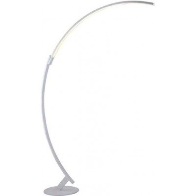 Lámpara de pie Forma Alargada 200×140 cm. Salón, dormitorio y vestíbulo. Aluminio. Color blanco