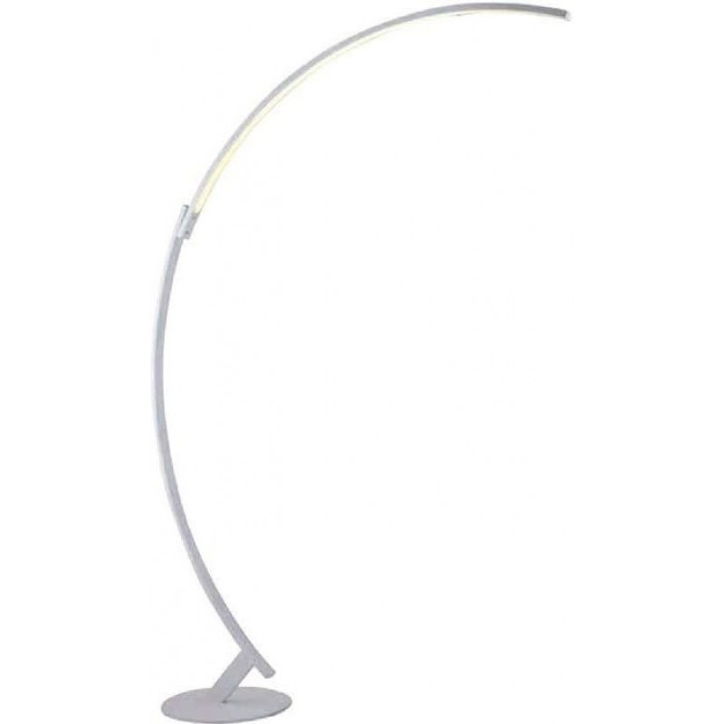 316,95 € Free Shipping | Floor lamp Extended Shape 200×140 cm. Living room, bedroom and lobby. Aluminum. White Color