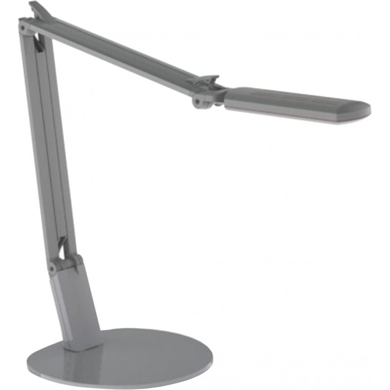 296,95 € Free Shipping | Desk lamp 4W Angular Shape 51×37 cm. Articulable Living room, bedroom and lobby. Modern Style. ABS, Steel and Aluminum. Gray Color