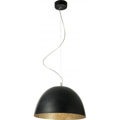 Lámpara colgante Forma Esférica 157×46 cm. Comedor, dormitorio y vestíbulo. Color negro