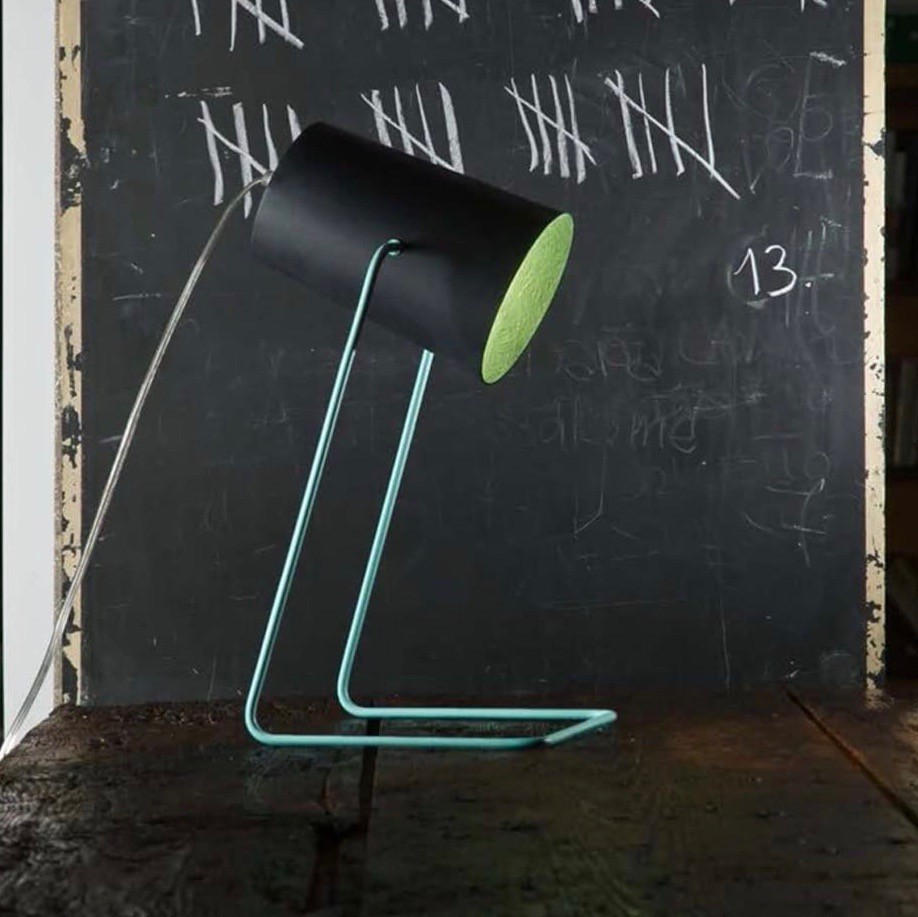 297,95 € Free Shipping | Desk lamp 6W 18×12 cm. Resin. Black Color