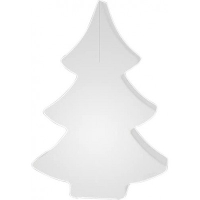 314,95 € Envio grátis | Móveis com iluminação 15W E27 LED 113×79 cm. Design em forma de árvore de natal Pmma. Cor branco