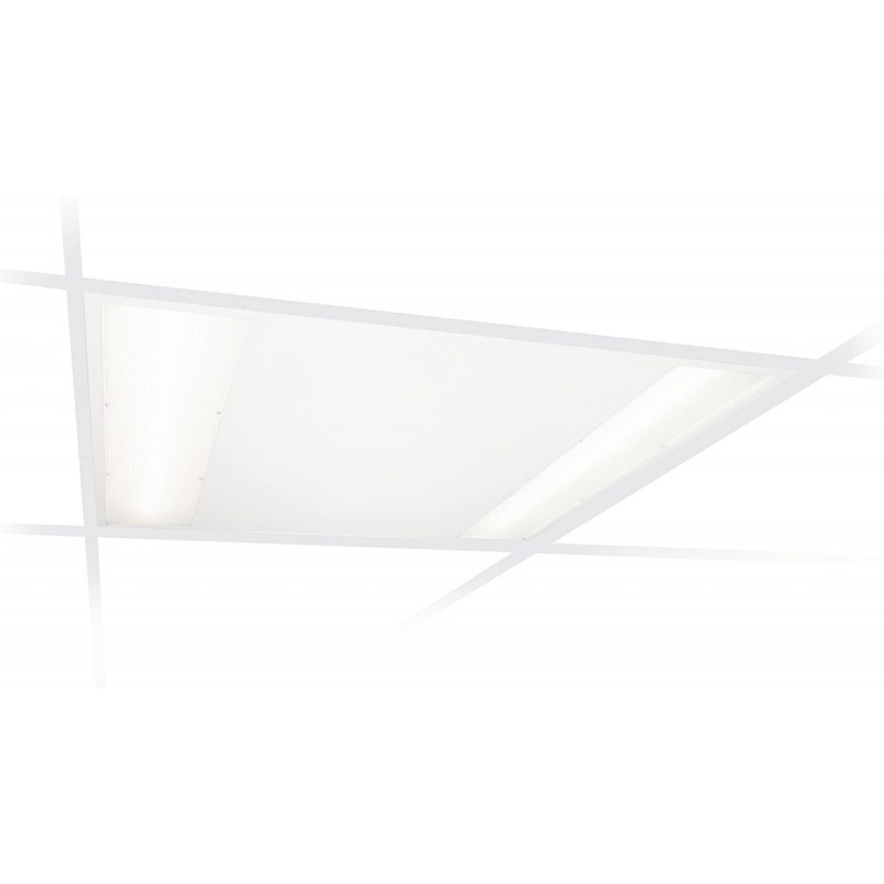 352,95 € Envio grátis | Iluminação embutida Philips 42W 63×6 cm. LED Aço e pmma. Cor branco