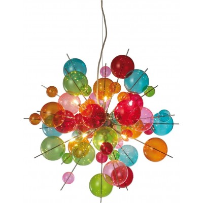 358,95 € Free Shipping | Hanging lamp 20W Spherical Shape 150×65 cm. Living room, dining room and lobby. Modern Style. Metal casting and Glass