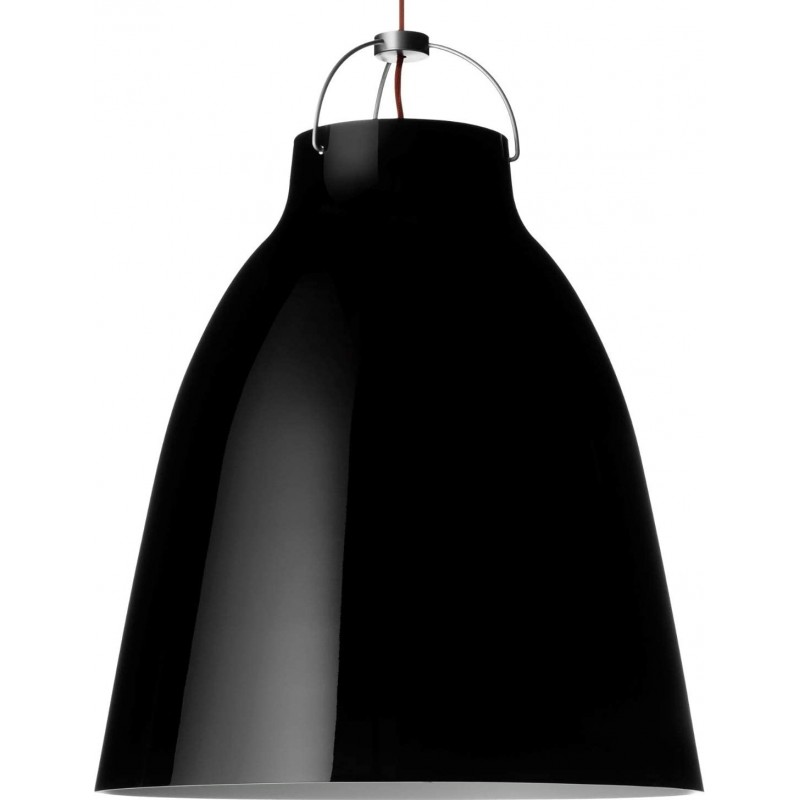 385,95 € Free Shipping | Hanging lamp 42W Conical Shape 22×17 cm. Living room, dining room and bedroom. Sophisticated Style. Aluminum. Black Color