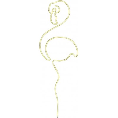 371,95 € Envio grátis | Iluminação decorativa 22W 120×50 cm. Desenho do flamingo Sala de estar, sala de jantar e quarto. Estilo moderno. Madeira. Cor preto