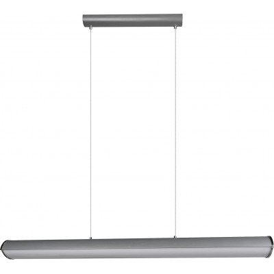 351,95 € Kostenloser Versand | Hängelampe Trio 35W 150×120 cm. LED Metall. Grau Farbe