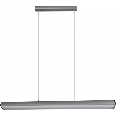 368,95 € Free Shipping | Hanging lamp Trio 35W Extended Shape 150×120 cm. LED Living room, dining room and lobby. Modern Style. Metal casting. Gray Color