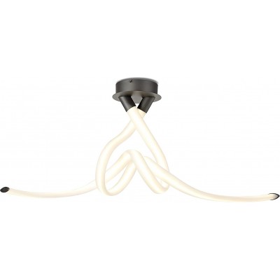 707,95 € Free Shipping | Ceiling lamp 50W 114×46 cm. Antler-shaped design. dimmable Polycarbonate. White Color