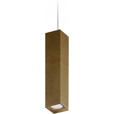 421,95 € Kostenloser Versand | Hängelampe 10W 47×20 cm. LED Aluminium. Golden Farbe