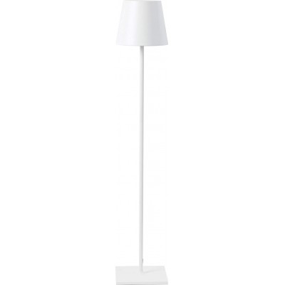 291,95 € Spedizione Gratuita | Lampada da pavimento 4W Ø 28 cm. Alluminio e policarbonato. Colore bianca