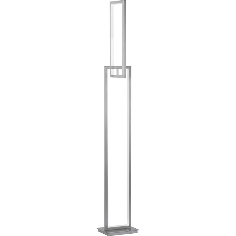 411,95 € Kostenloser Versand | Stehlampe 37W 146×22 cm. Doppelt dimmbarer LED-Strahler Aluminium. Nickel Farbe