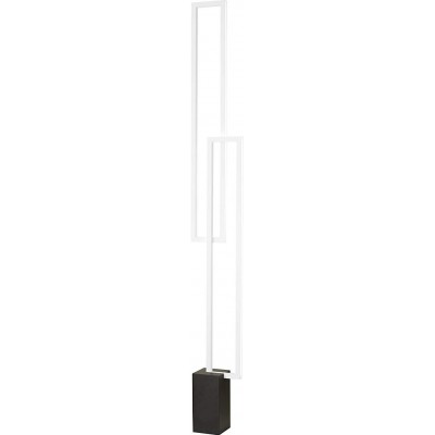 Lámpara de pie Forma Rectangular 180×23 cm. Regulable Salón, comedor y vestíbulo. Estilo moderno. Acrílico y Aluminio. Color blanco