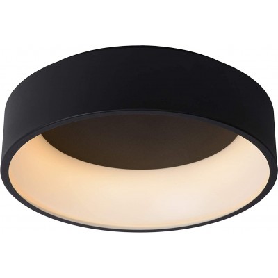 345,95 € Free Shipping | Indoor ceiling light 30W 45×45 cm. Acrylic and aluminum. Black Color