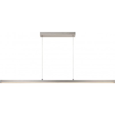 吊灯 33W 拉长的 形状 150×148 cm. 客厅, 饭厅 和 卧室. 现代的 风格. 金属. 镀铬 颜色