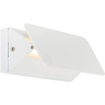 145,95 € Kostenloser Versand | Innenwandleuchte 4W 20×9 cm. Metall. Weiß Farbe