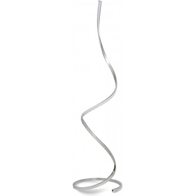 Luminária de piso 184×45 cm. Fonte de luz regulável Aço inoxidável, acrílico e metais. Cor cromado