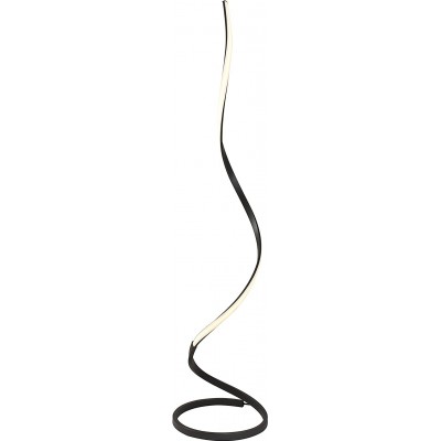 425,95 € Free Shipping | Floor lamp 22W 2800K Very warm light. Extended Shape Ø 35 cm. Living room, bedroom and lobby. Modern and cool Style. Steel, Acrylic and Aluminum. Plated chrome Color
