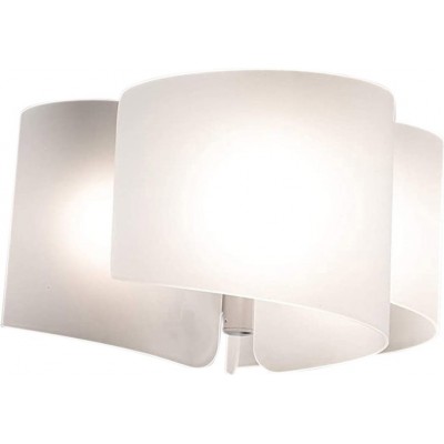 Настенный светильник для дома 70W Цилиндрический Форма 46×46 cm. Столовая, спальная комната и лобби. Современный Стиль. Металл и Стекло. Белый Цвет